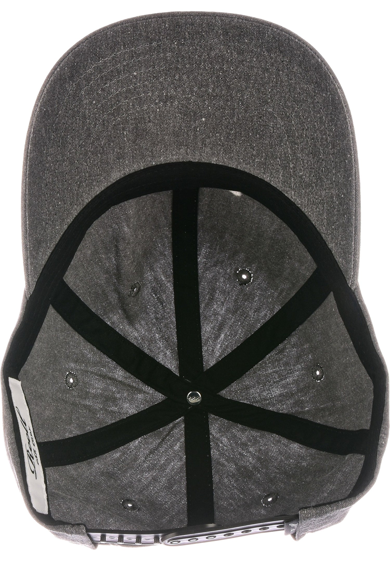 Single Script Cap washedcharcoal Oberansicht Zoom Image