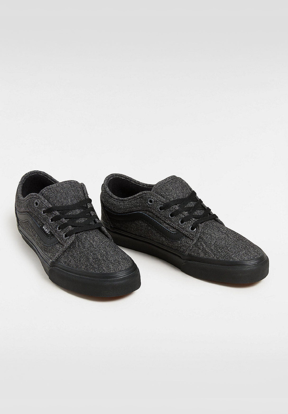 Skate Chukka Low Sidestripe charcoal-black Rueckenansicht