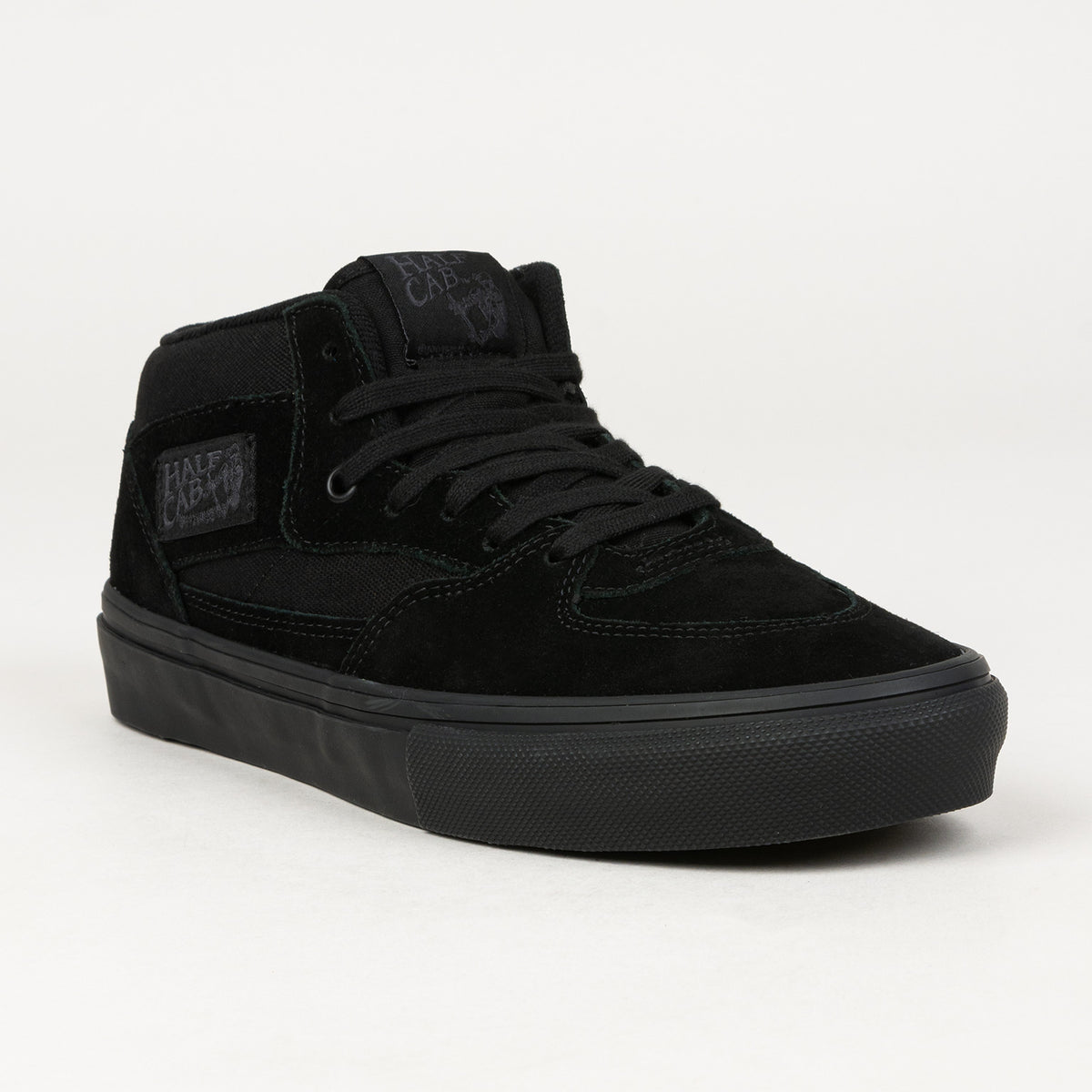 Skate Half Cab Vans Mens Shoes in black-black for men – TITUS