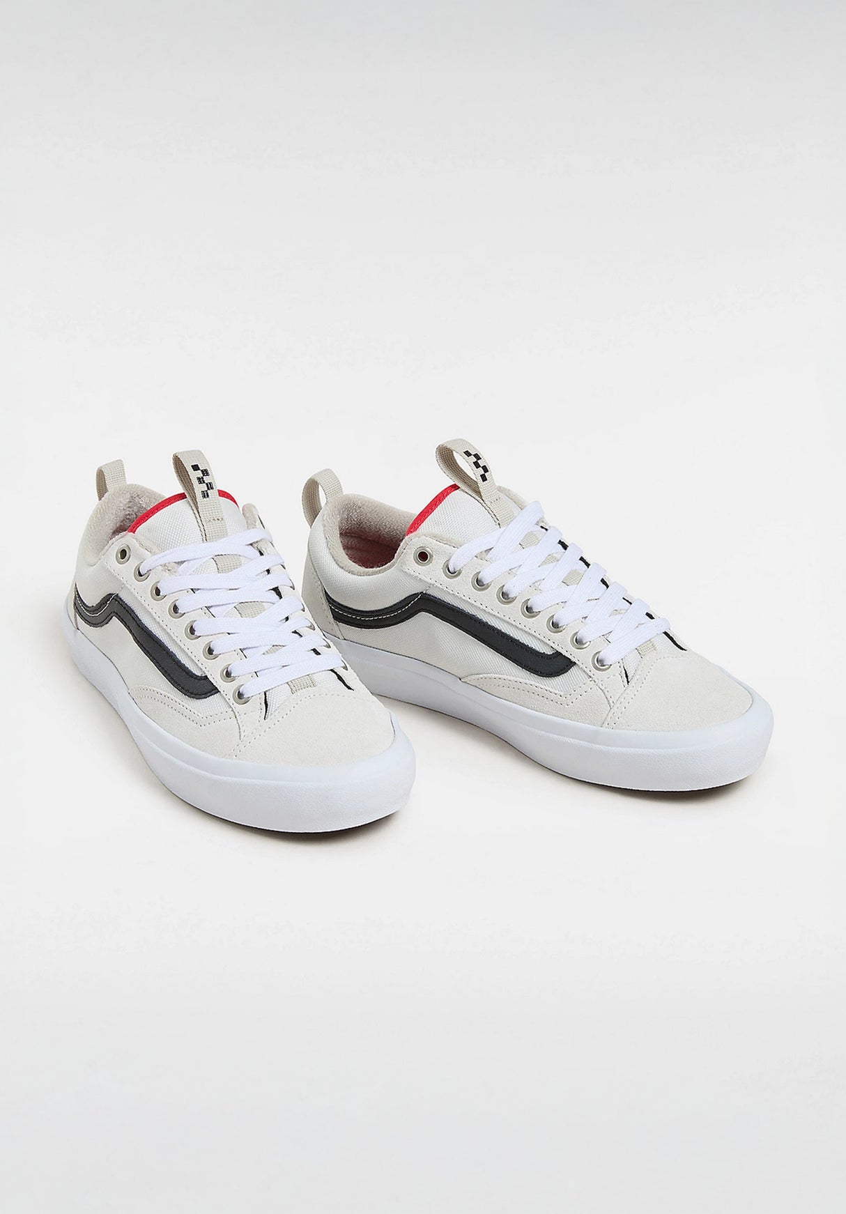 Skate Old Skool 36 + antiquewhite-black Rueckenansicht