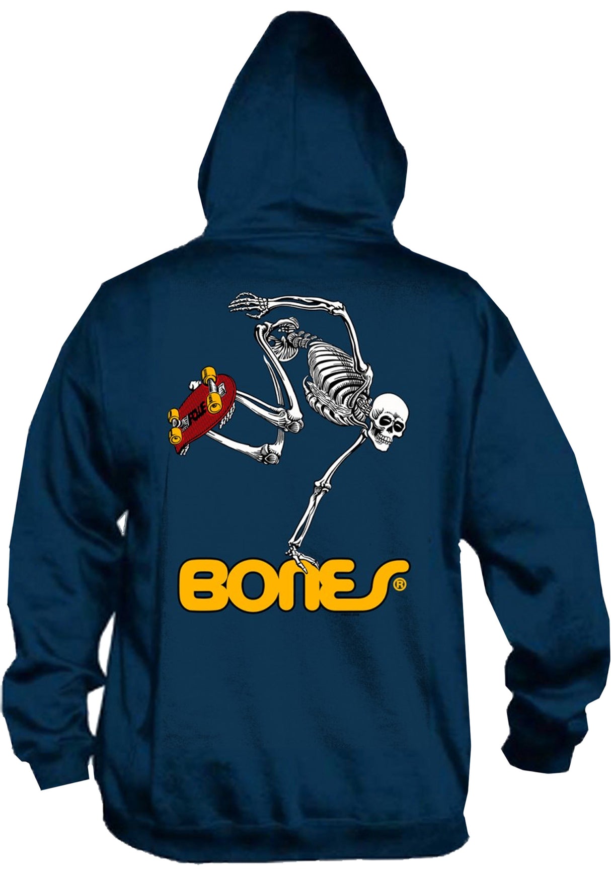 Skateboard Skeleton Medium Weight navy Closeup1