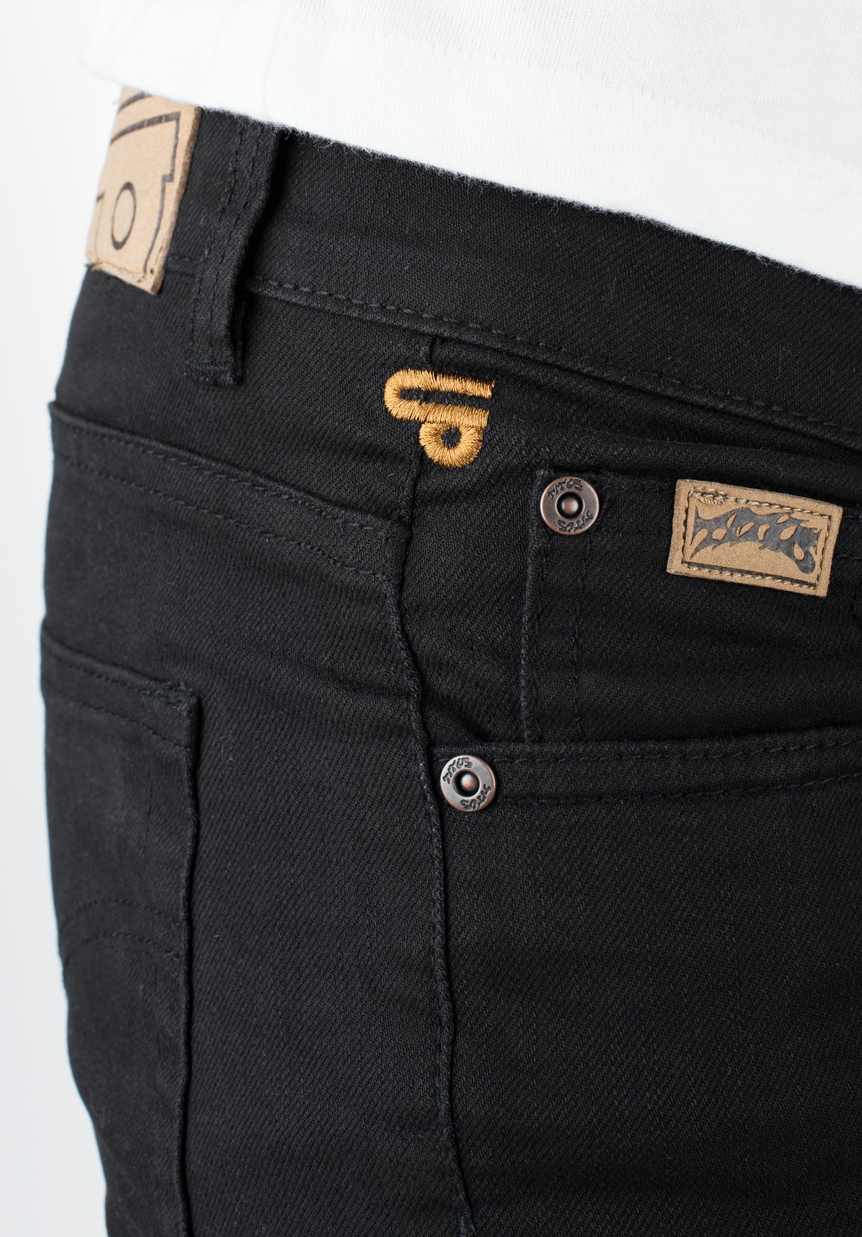 Skinny Fit black-black Closeup1