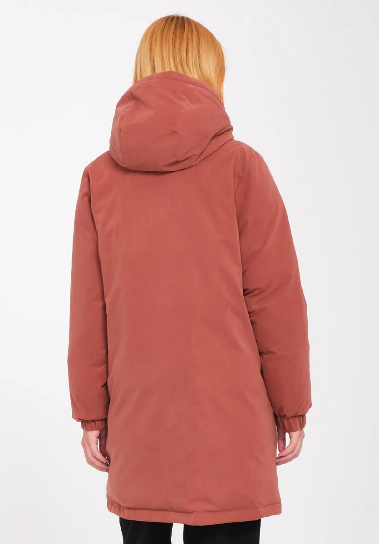 Sleepi Puff Up Parka chestnutbrown Rueckenansicht