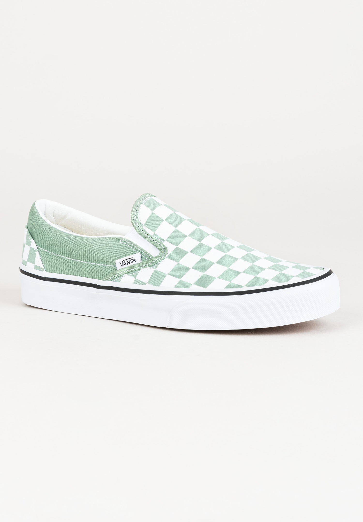Slip-On colotheorycheckerboardiceberggreen Vorderansicht Zoom Image