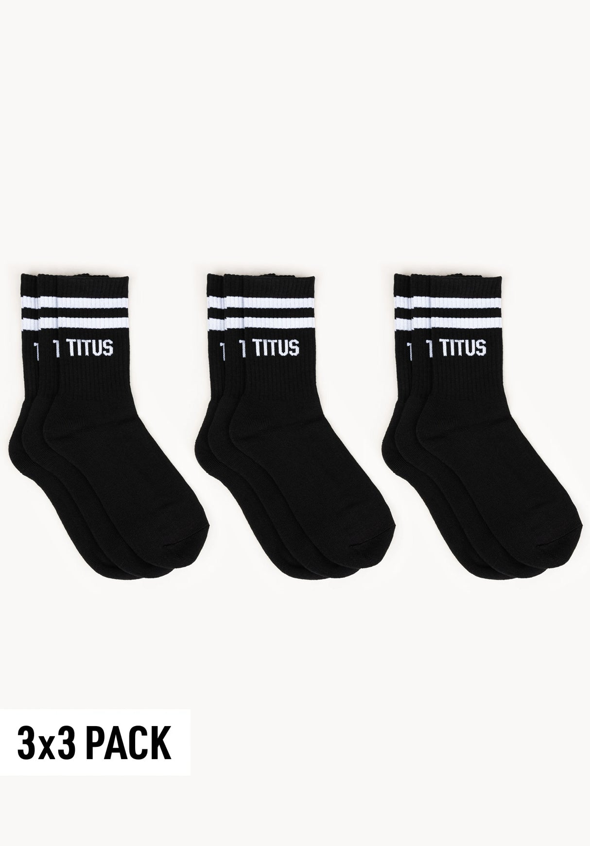 Socks 3x3 Pack