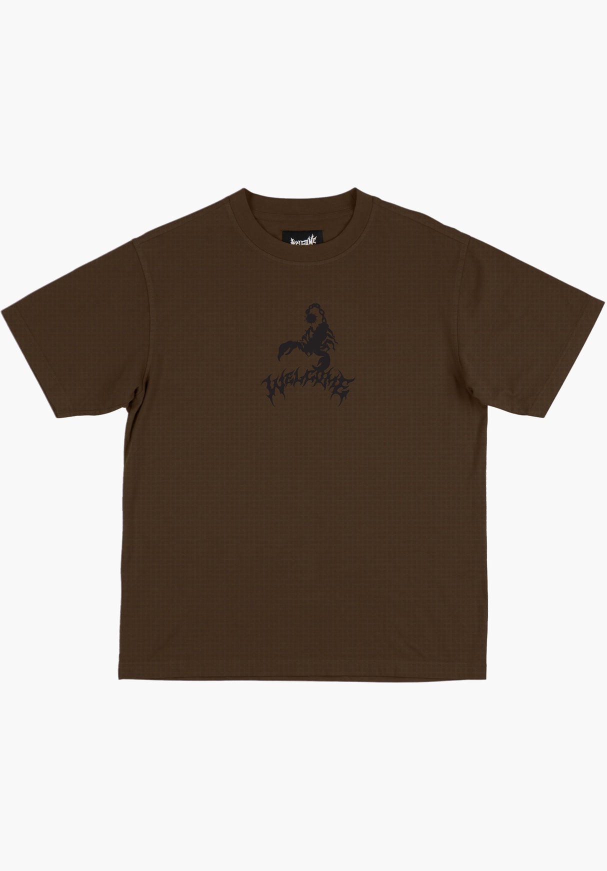 Stinger Garment Dyed Waffle darkchocolate Vorderansicht