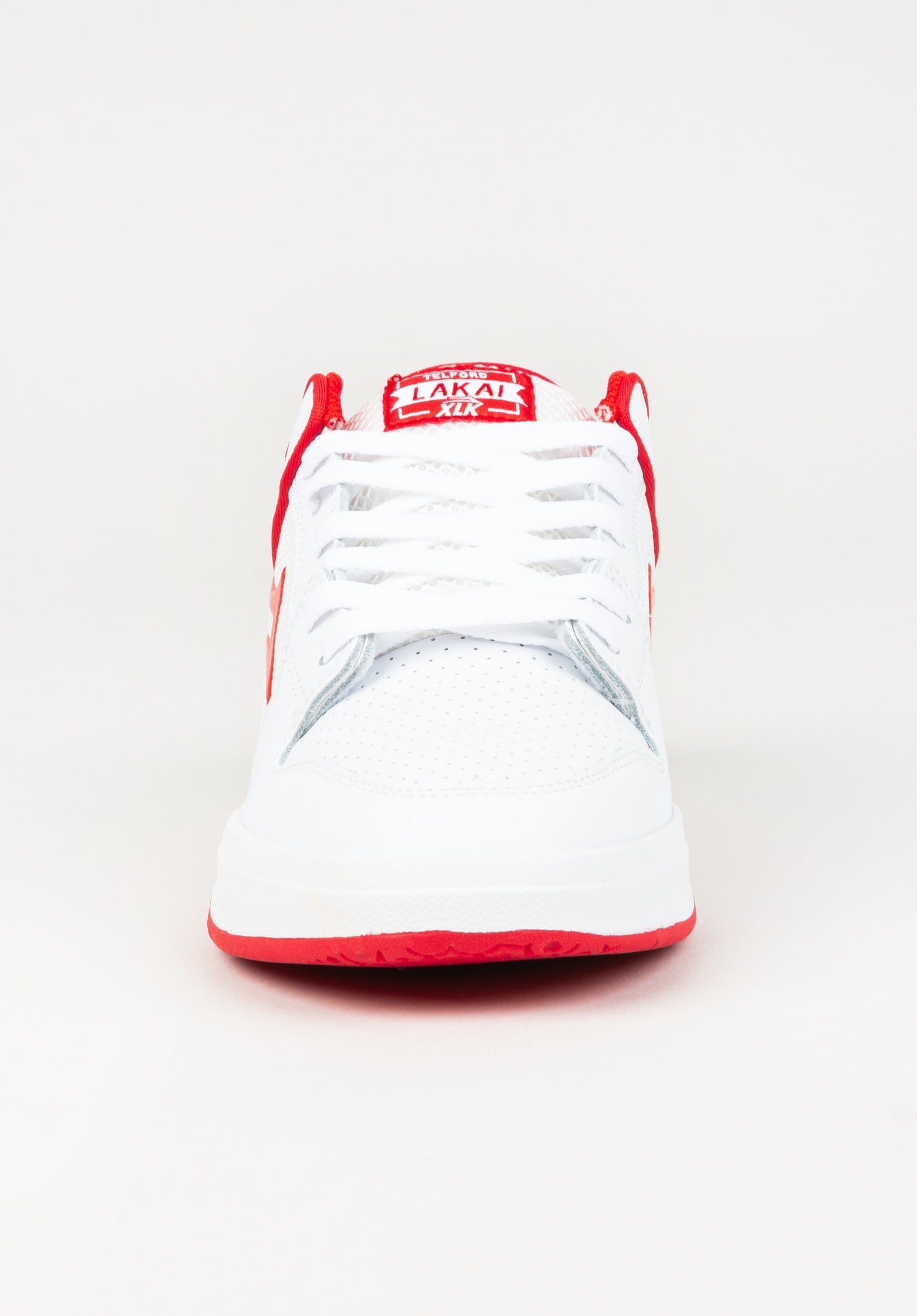 Telford Low white-red-suede Rueckenansicht Zoom Image