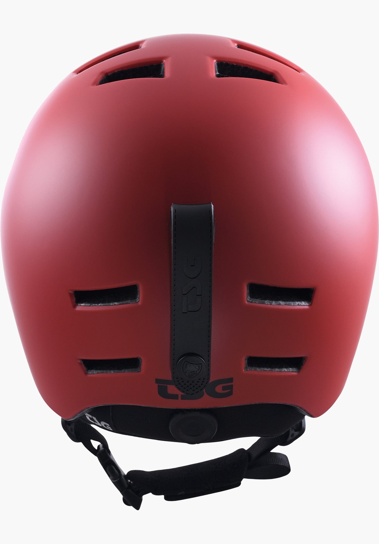 Vertice Solid Color satin pale red Rueckenansicht