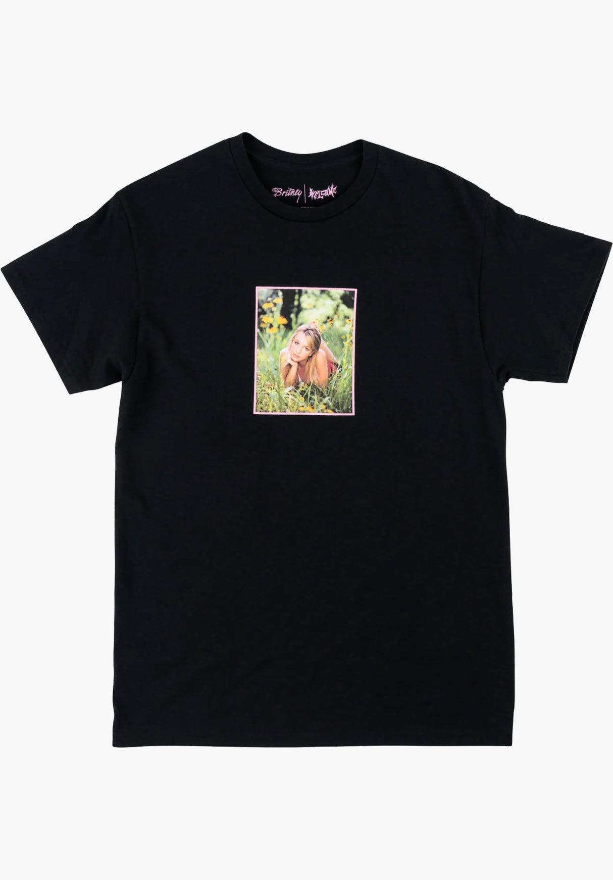 x Britney Spears Daisies black Closeup1