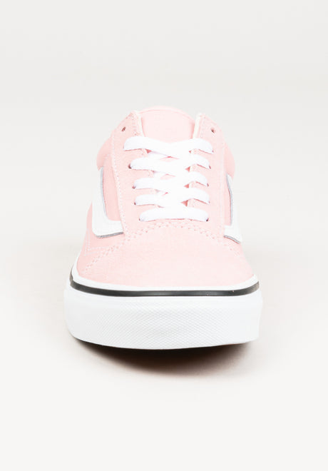 Old Skool Kids Girls powderpink-truewhite Rückenansicht