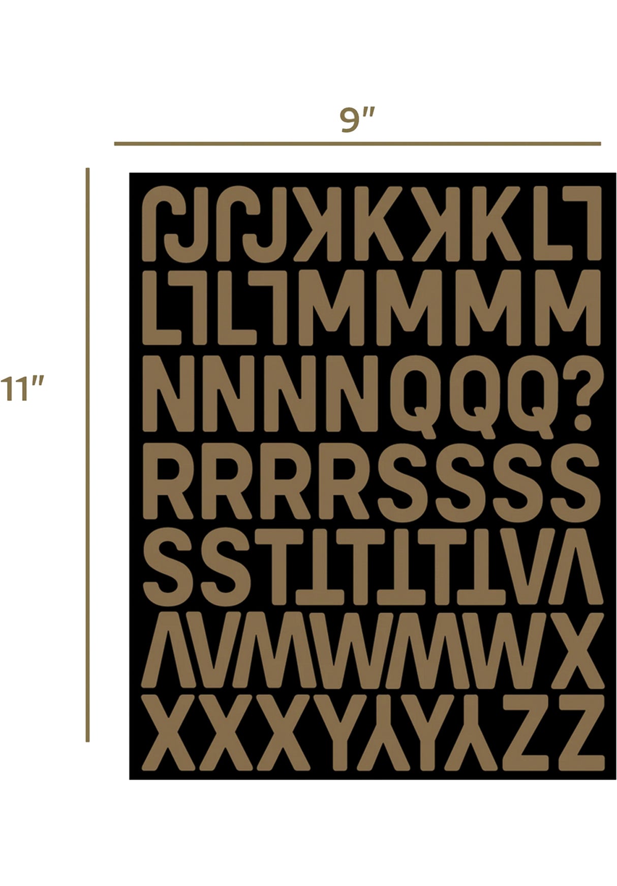 G5 Alpha Numeric Custom Grip Kit black Close-Up2