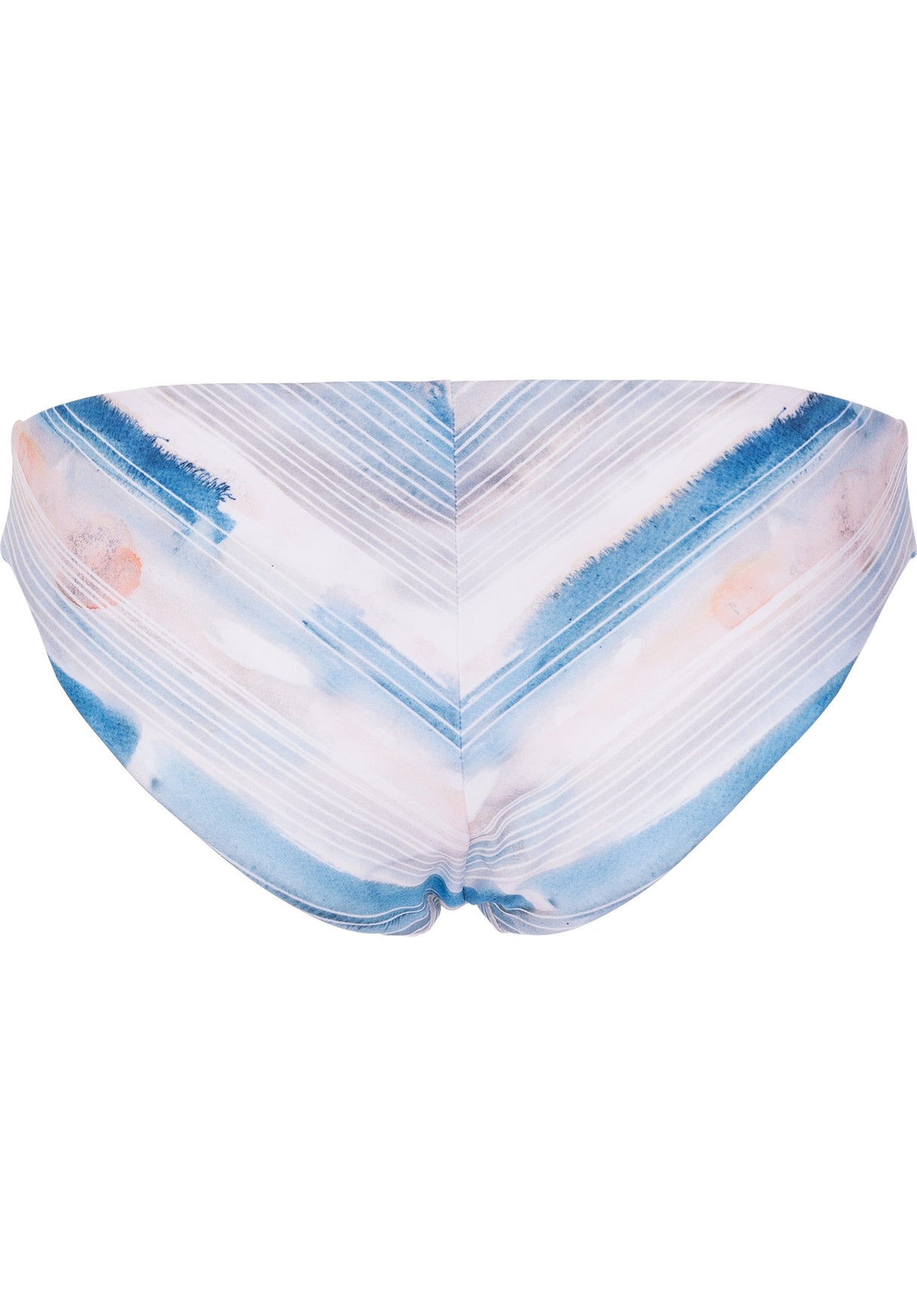 Washed Lines Full Bikini-Bottom mallardgreen Rückenansicht