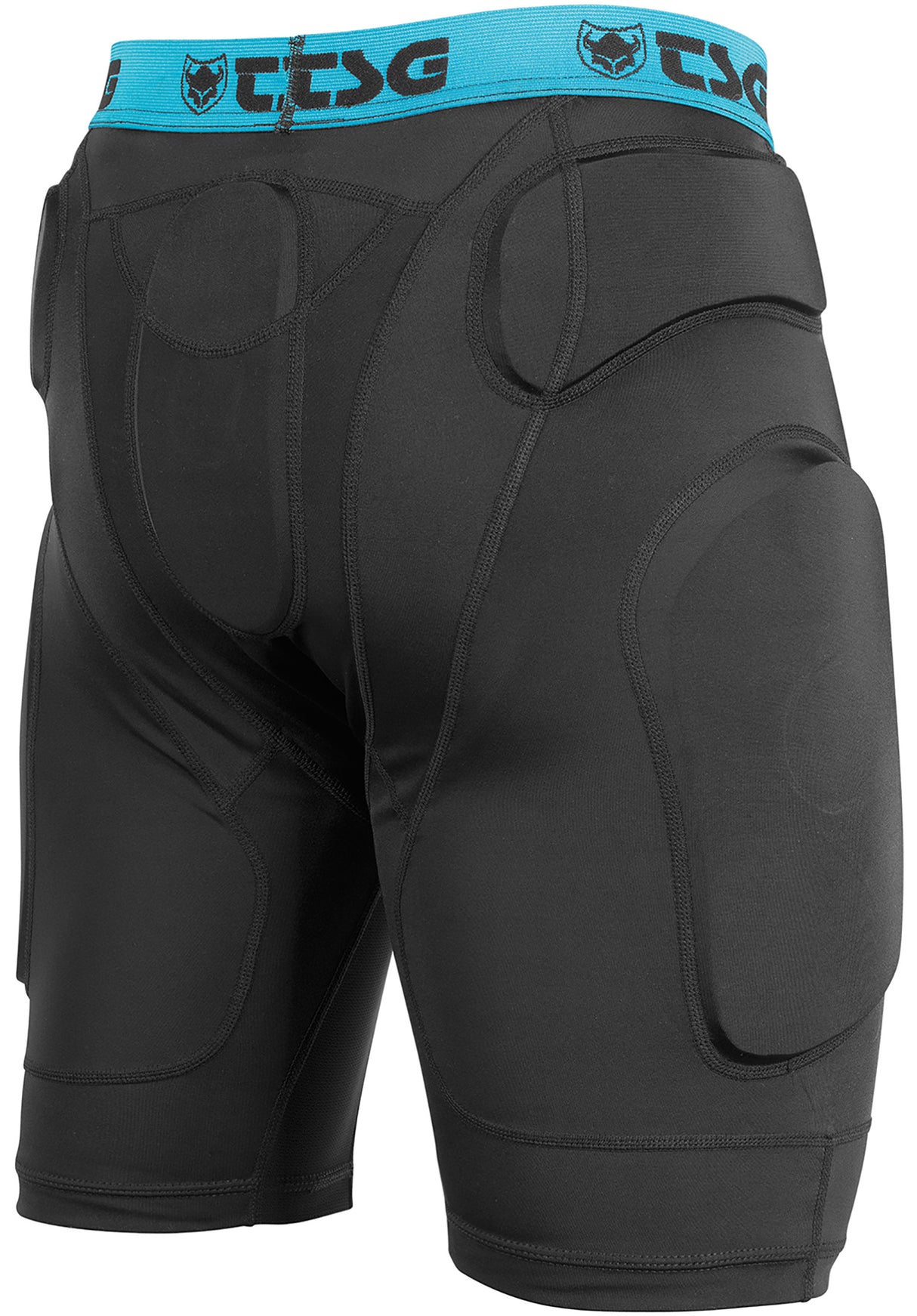 Crash Pant A black Rückenansicht