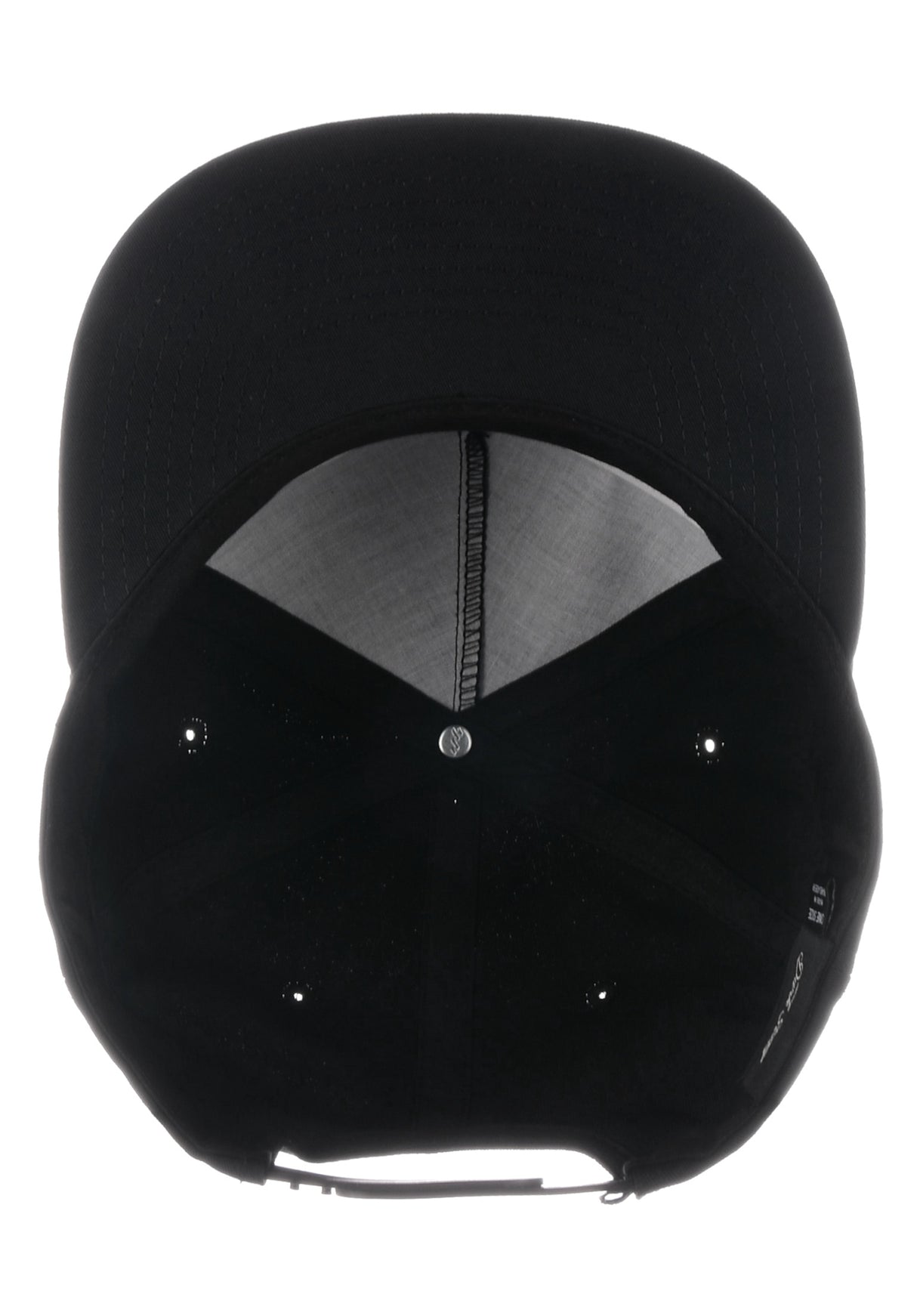 Tridents Snapback Unstructured black Oberansicht