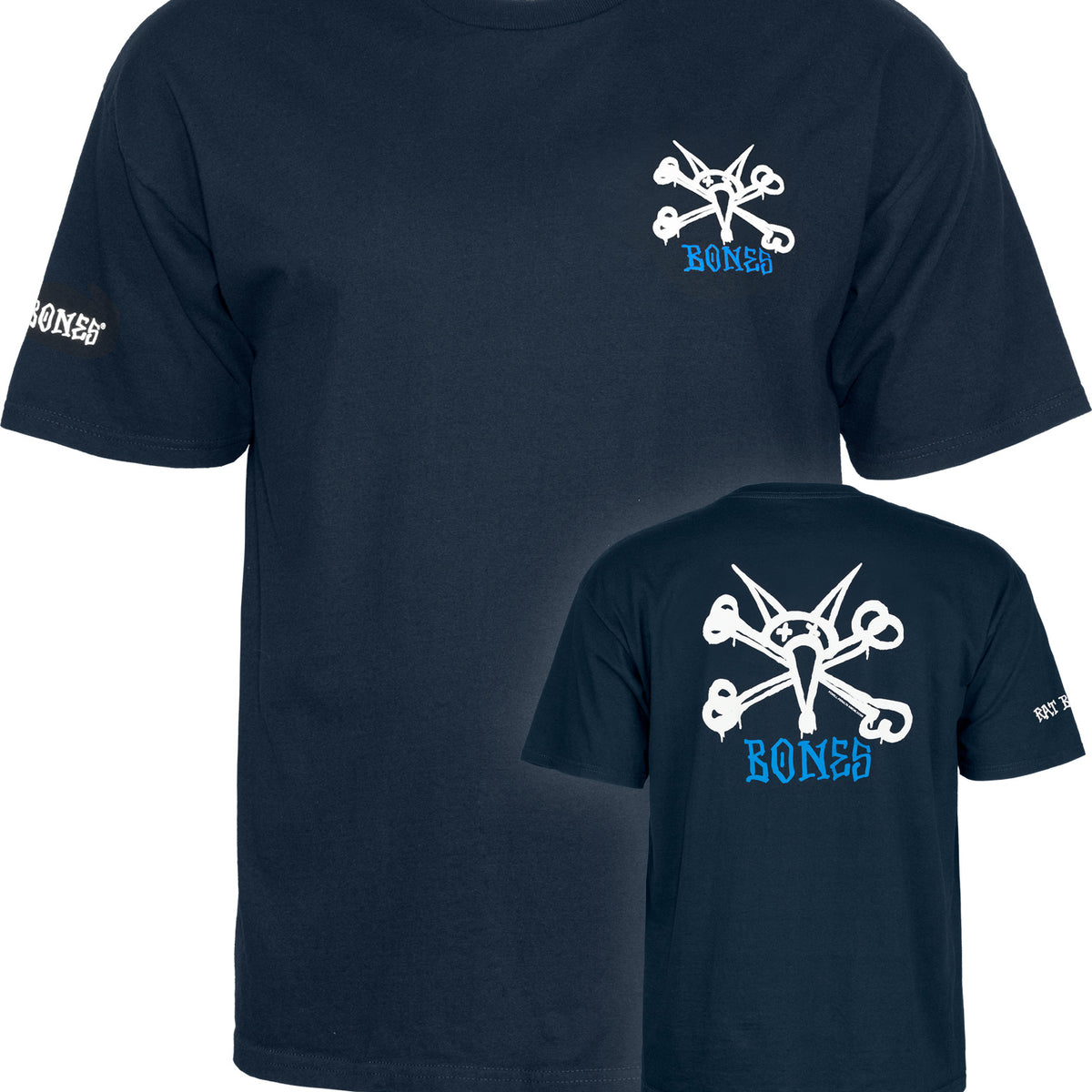 Rat Bones Powell-Peralta T-Shirt in navy for men – TITUS