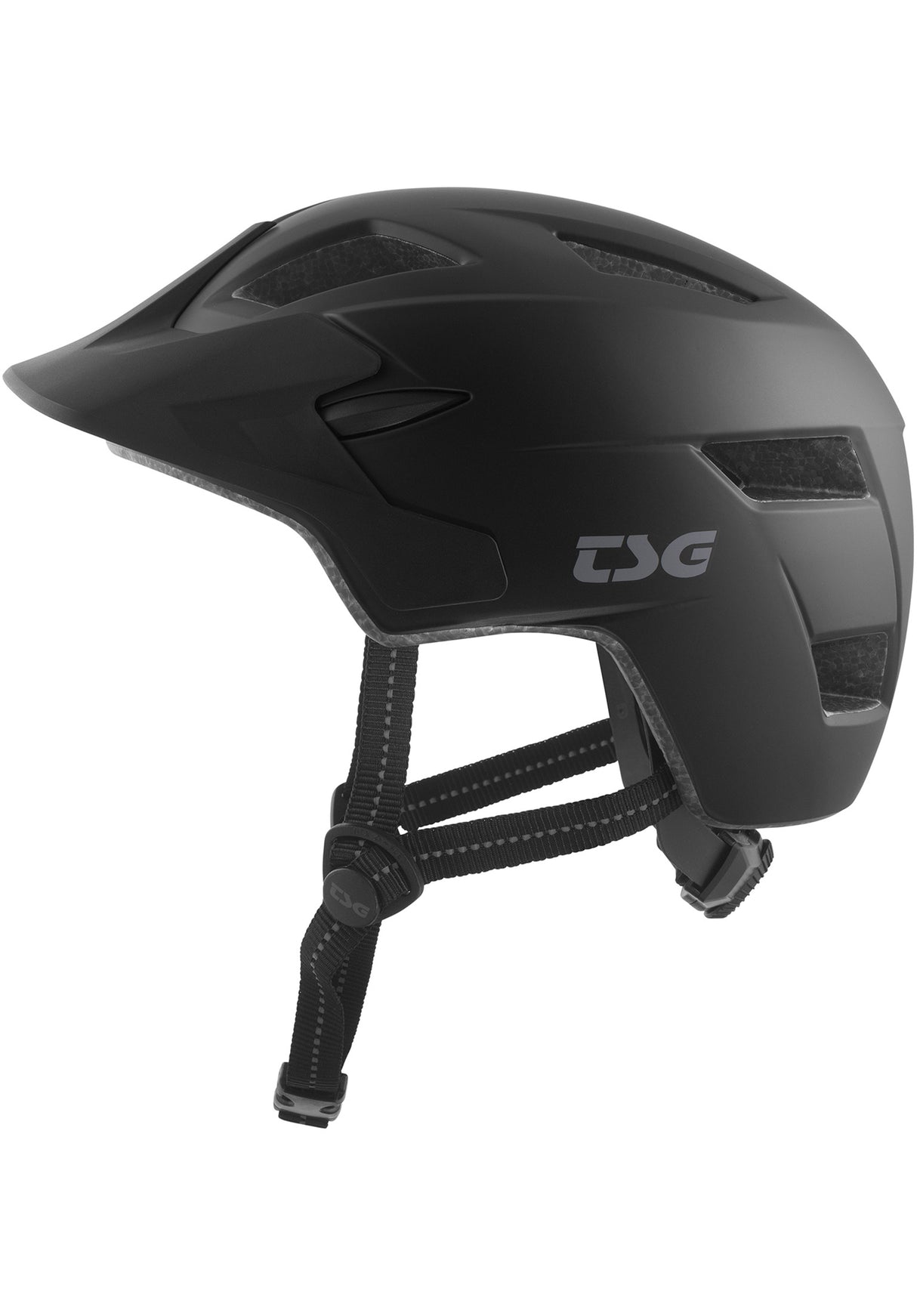 Cadete Solid Color satin black Close-Up1