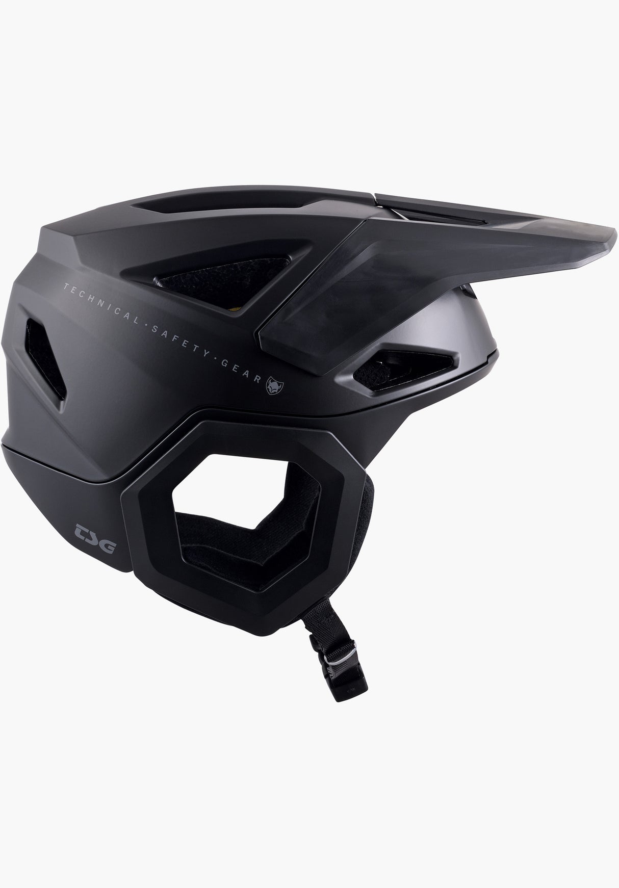 Prevention Mips Solid Color satin black Close-Up1