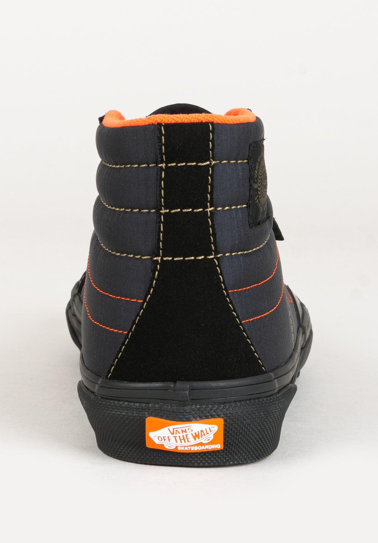 x Spitfire SK8-HI spitfireblack-flame Seitenansicht