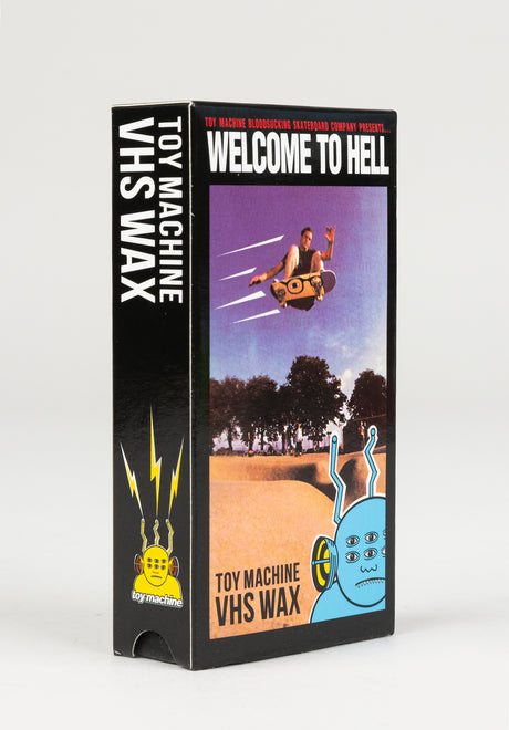 Wax Welcome to Hell V.H.S black Rückenansicht