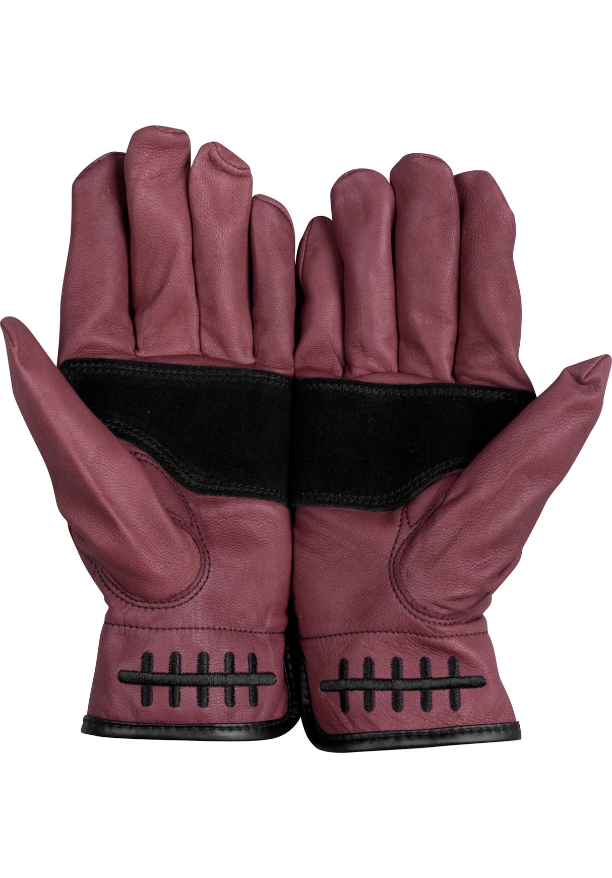 Death Grip Glove oxblood Rückenansicht