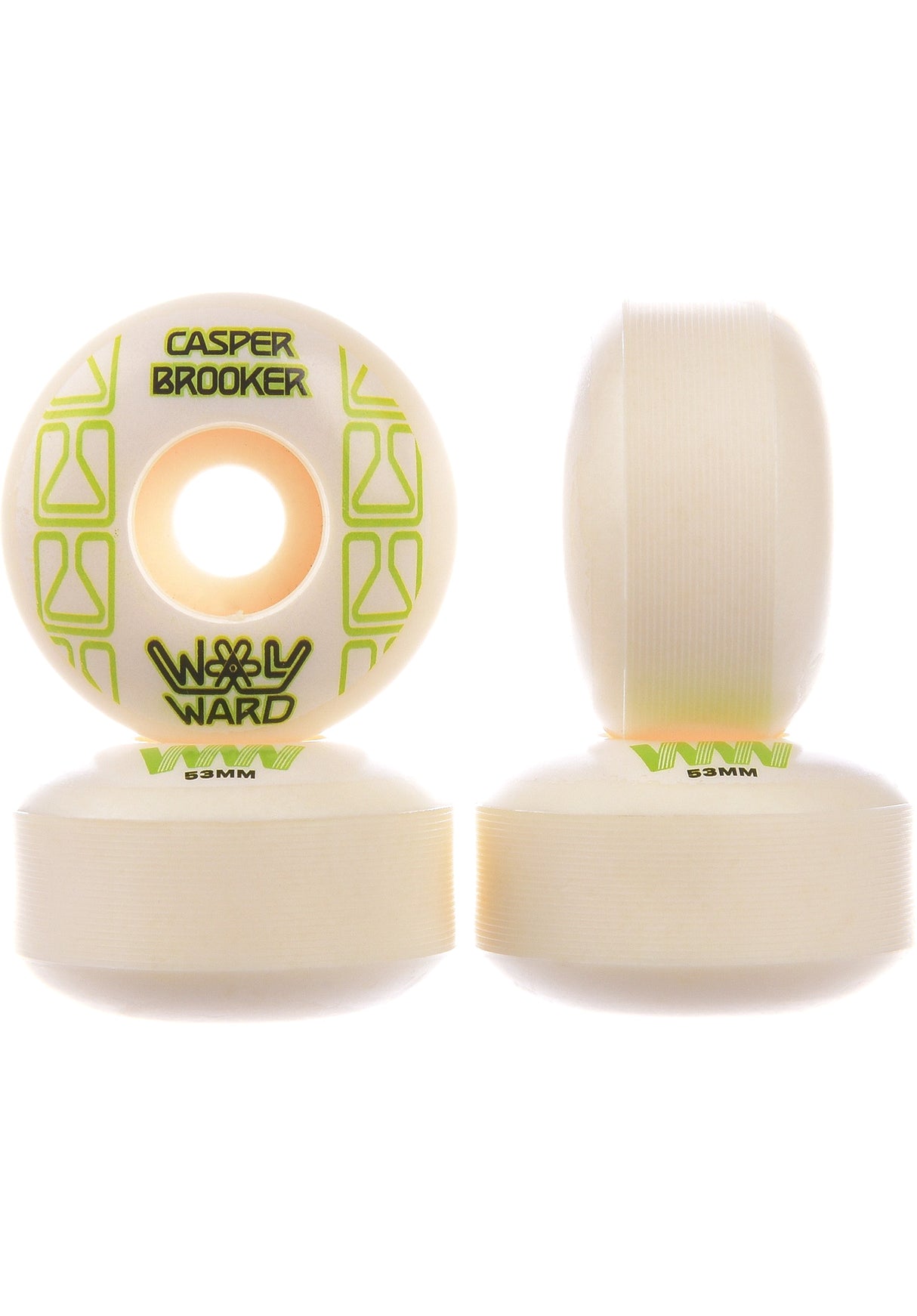 Brooker USA Made Harder Formula 101A white Rückenansicht