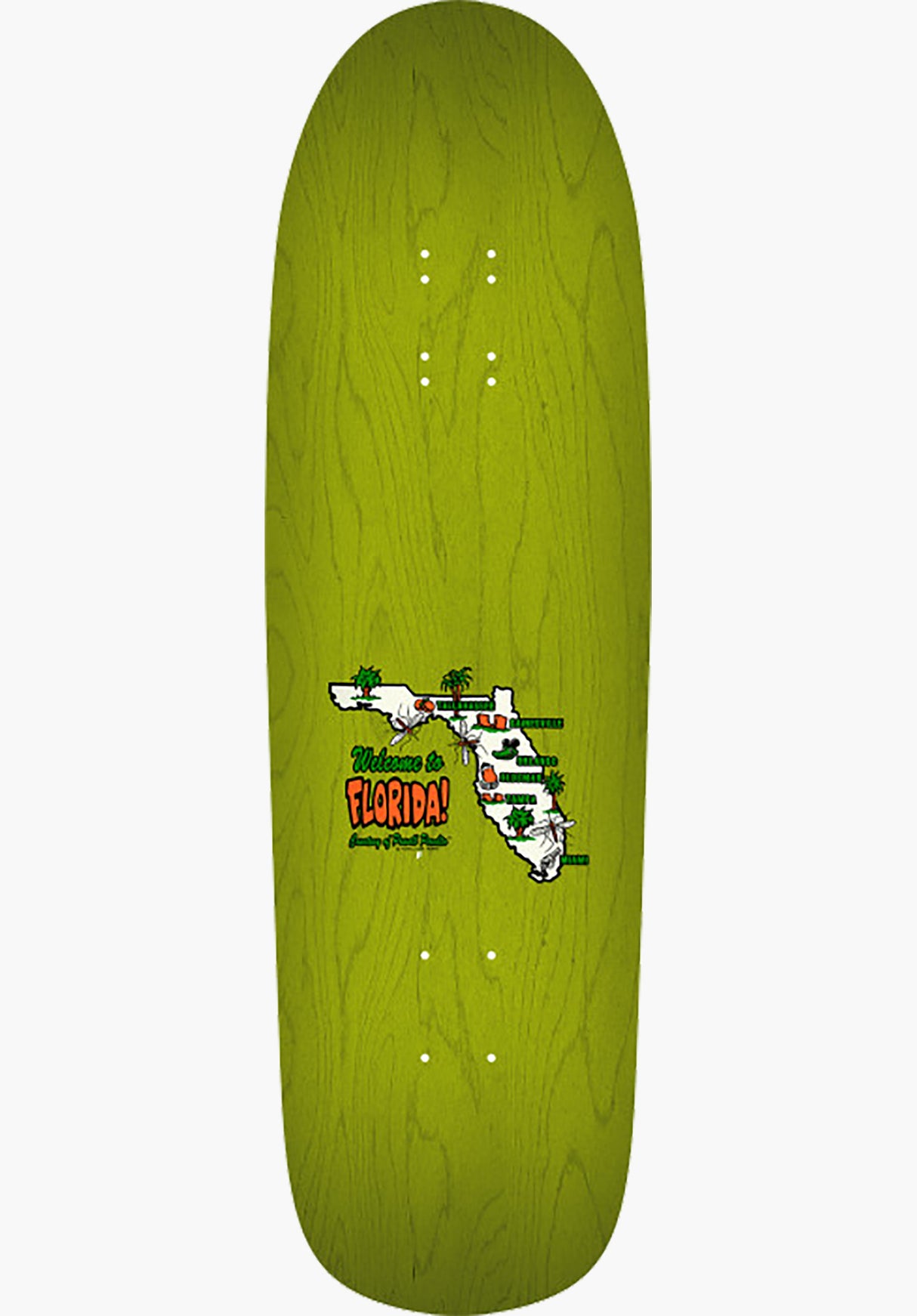 OG Mike Frazier Yellow Man green-stain Rückenansicht