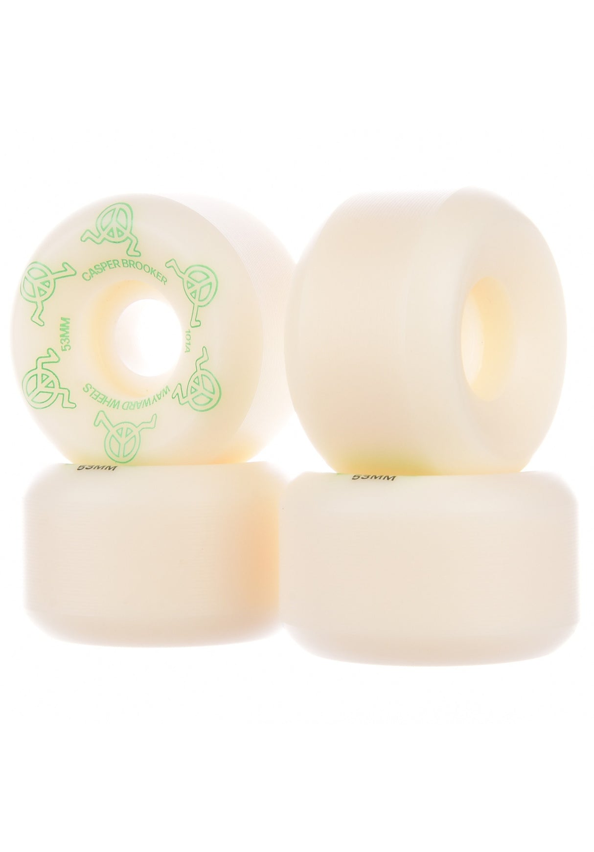 Brooker USA MAde Harder Formula 101A Q1 white Oberansicht