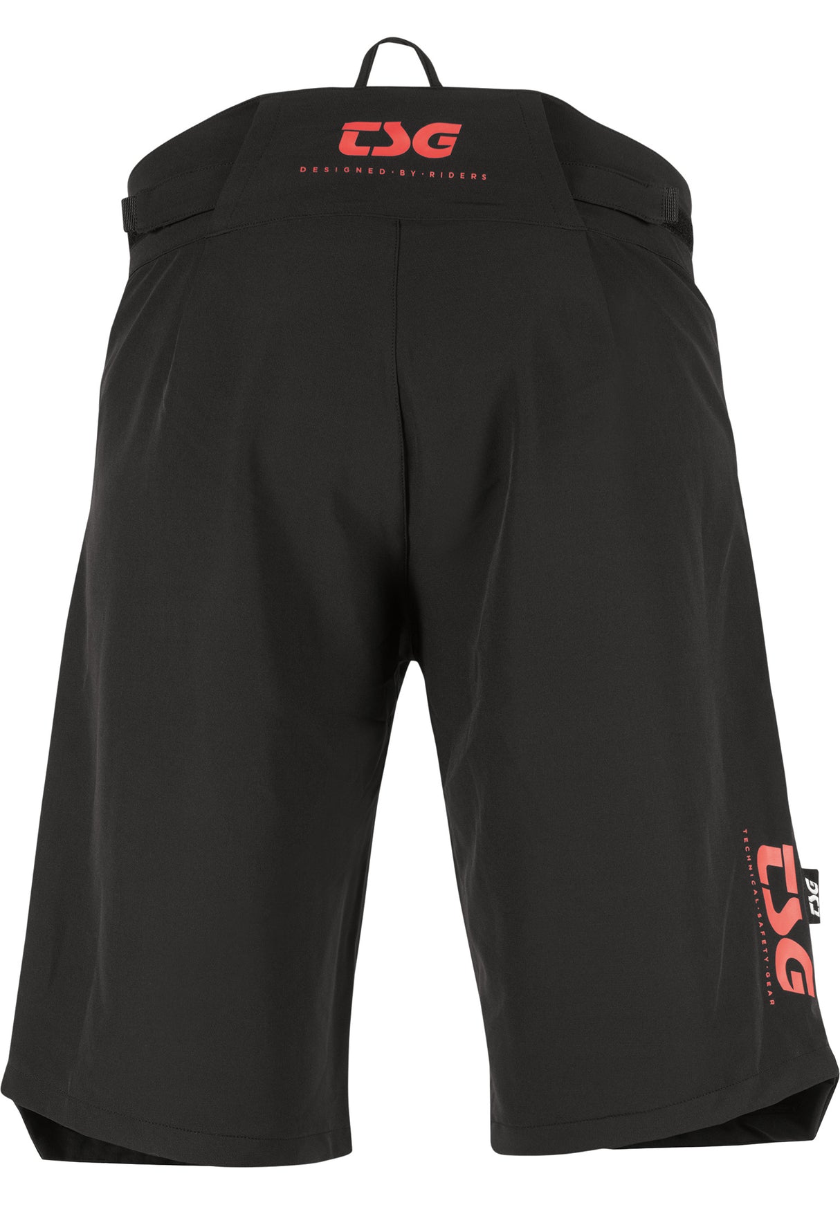 SP6 Bike Shorts black Rückenansicht
