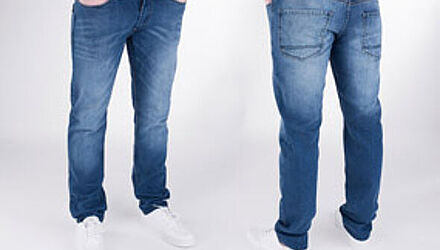 Tapered-Fit Jeans