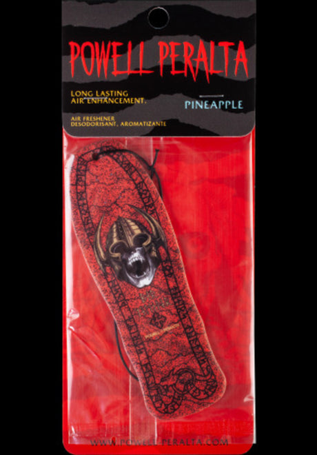Powell-Peralta Per Welinder Nordic Skull Air Freshsener Pineapple Divers artikel red – Vooraanzicht