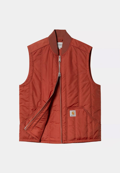 Carhartt WIP Lachlan Liner Vest Chaleco vermillion – Vista de detalle 1