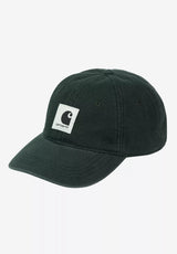 Carhartt WIP Canvas Gorra ravenstonewashed – Vista frontal