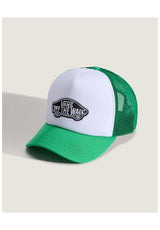 Vans Classic Patch Curved Bill Trucker Cap vividverdant – Front view