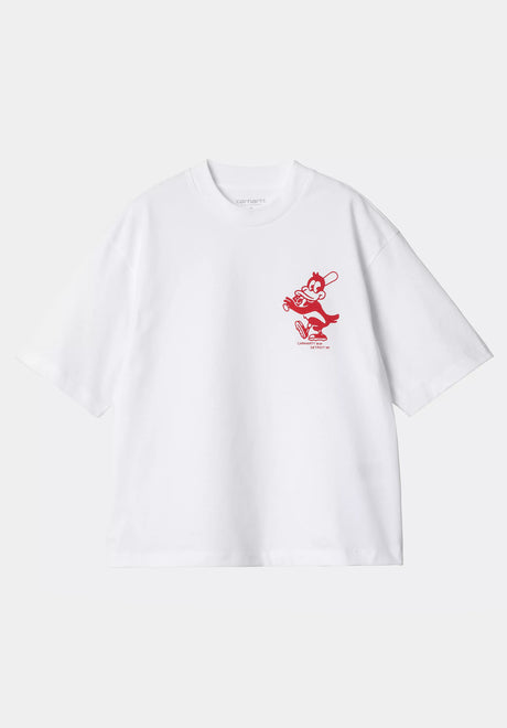 Carhartt WIP W' Home Run T-Shirt white – Front view
