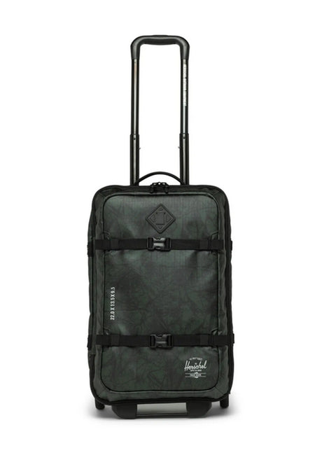 Herschel All Season Hybrid Roller Large Carry On Taske pineneedle EQ camo – Set forfra