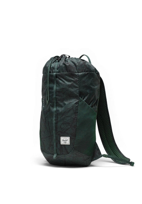Ultralight Cinch Daypack 14 L pineneedle EQ camo Rueckenansicht
