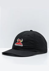 Toy-Machine Monster Unstructured Strapback Cap black – Vista frontal