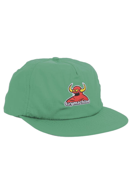 Toy-Machine Monster Unstructured Strapback Casquette mint – Vue de face
