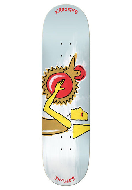 Krooked Gottwig RA Planche multicolored – Vue de face