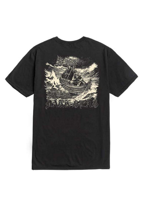 Dark Seas Shipwrecked T-Shirt black – Front view