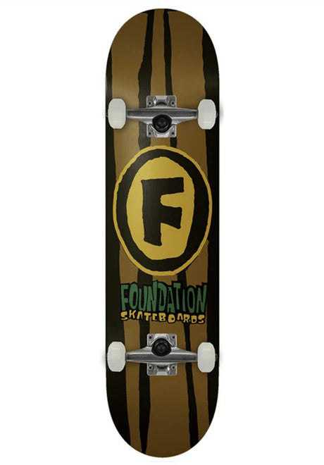 Foundation Reboot Skate Completo brown – Vista frontal
