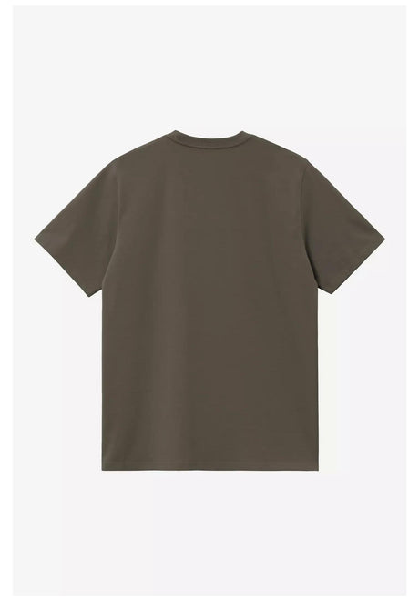 Carhartt WIP Madison T-shirt cypress-white – Vue de dos