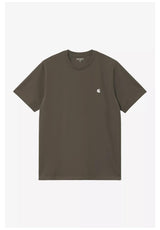 Carhartt WIP Madison T-Shirt cypress-white – Front view