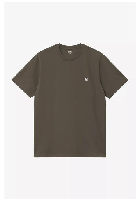 Carhartt WIP Madison T-shirt cypress-white – Vue de face