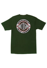 Independent BTG Summit heavyweight Camiseta forest – Vista frontal