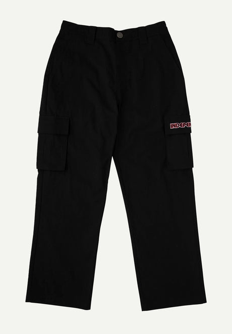 Independent Groundwork Cargo Pant Cargo-Pants black – Front view