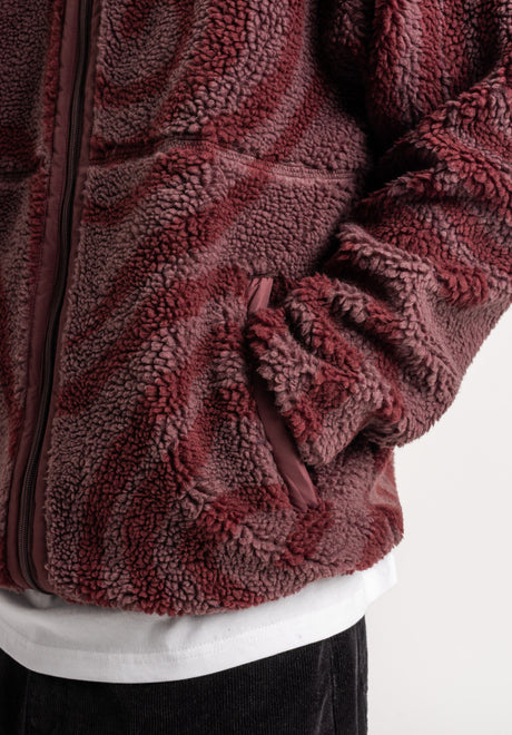 TITUS Jacob Winterjas darkberry-ao – Detailweergave 2