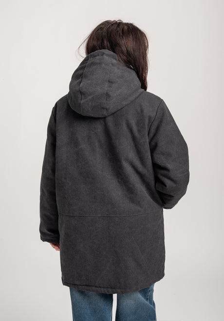TITUS Baton Winterjakke blackwashed – Detaljevisning 1