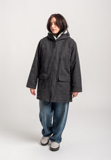 TITUS Baton Winterjakke blackwashed – Set oppefra