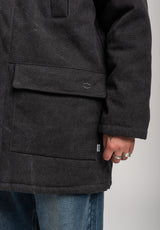 TITUS Baton Winterjakke blackwashed – Set fra siden